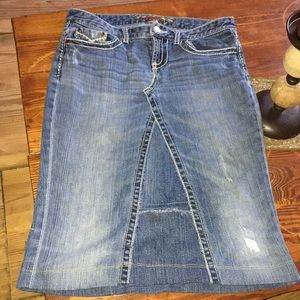 Maurice’s Denim MIDI Skirt